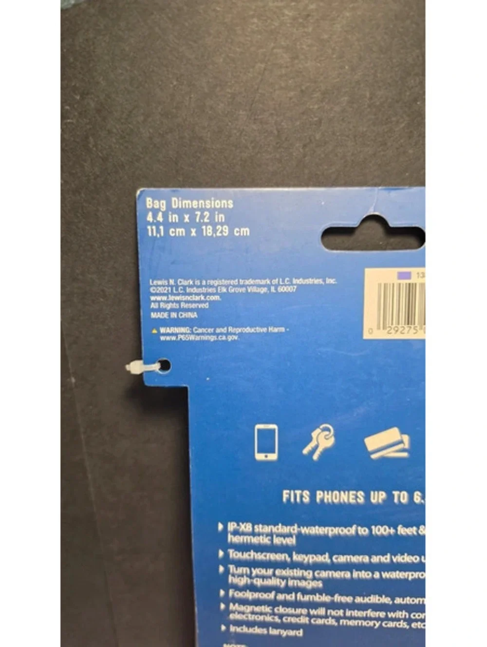 New Waterproof Phone Pouch Easy Snap & Seal